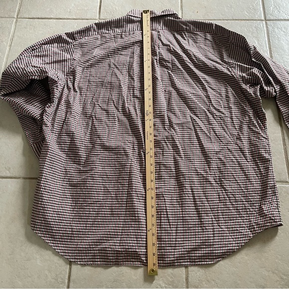 Ralph Lauren gingham plaid long sleeve button down shirt size XXL (2XL) Blake - Picture 6 of 6